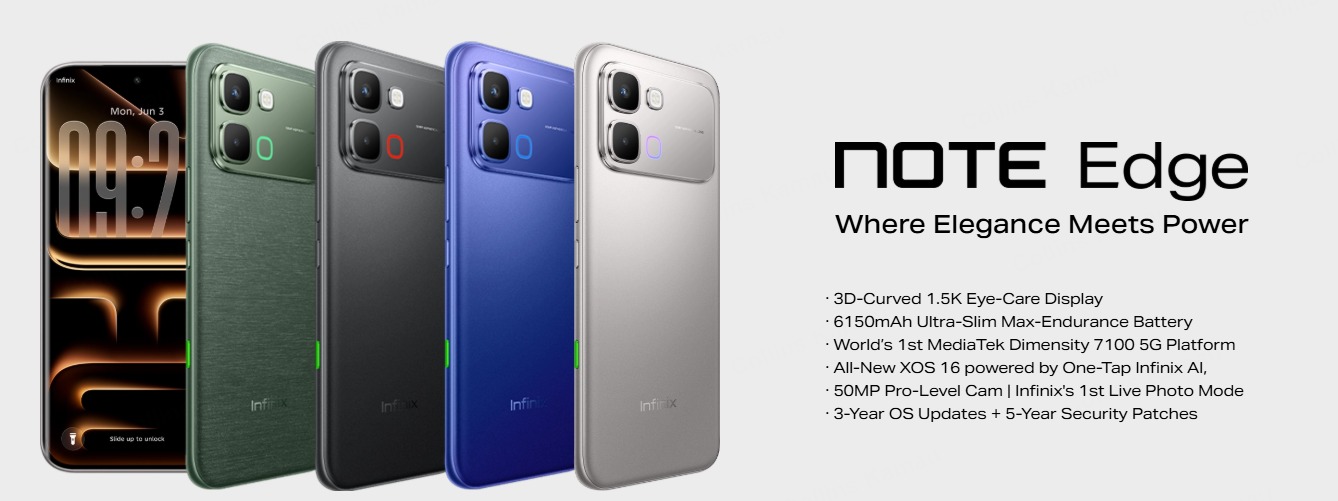 Infinix Note Edge — Where Elegance Meets Power
